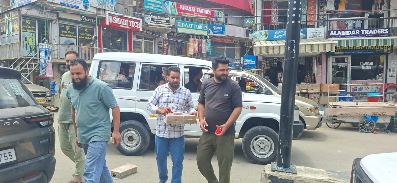 UDAAN community outreach activity in Jammu and Kashmir.